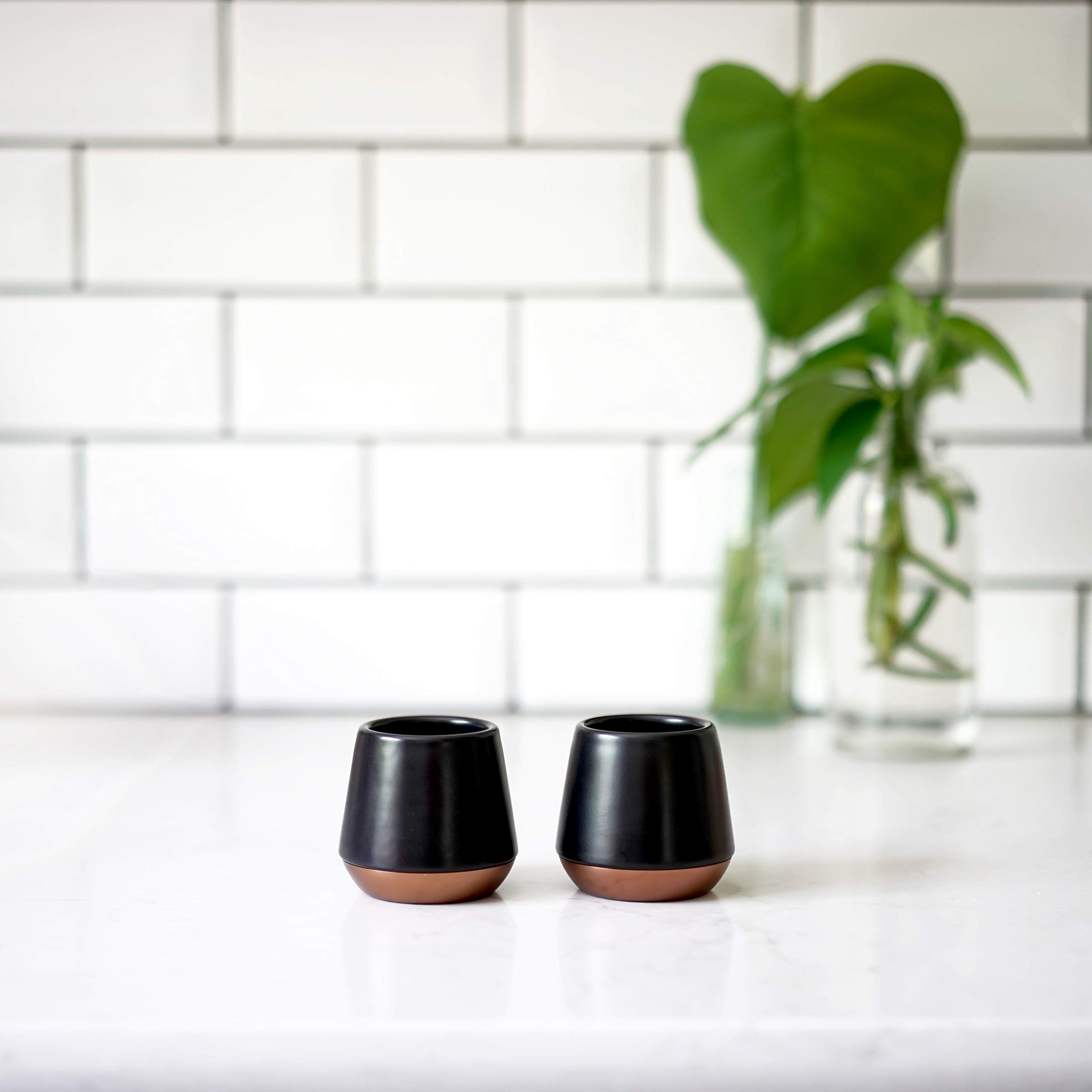 fellow-junior-demitasse-tasses-espresso-c-ramique-double-paroi-noir-cuivre-2-x-7 image 6