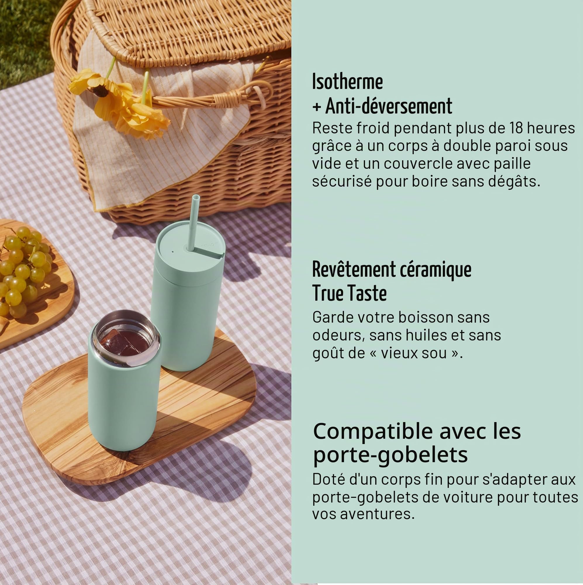 fellow-carter-cold-travel-tumbler-isotherme-acier-inoxydable-473-ml-gris-mat-cou image 3