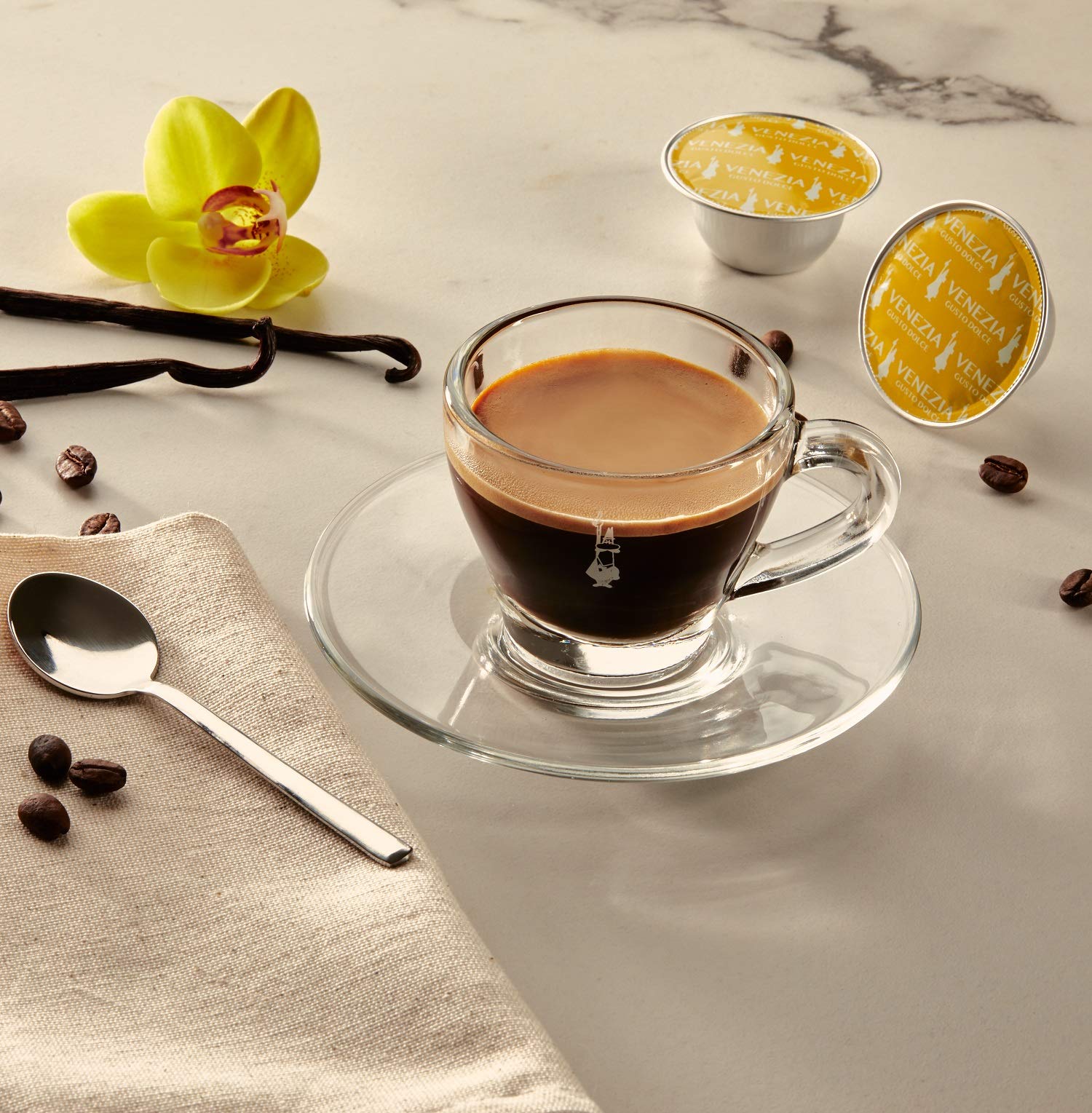 bialetti-lot-de-2-tasses-expresso-institutionnelles-avec-soucoupes-165-ml-verre- image 4